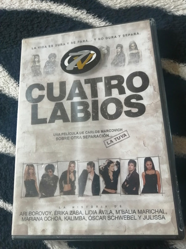 Dvd Cuatro Labios Ov7 Onda Vaselina Pop Julissa Sticker Fans