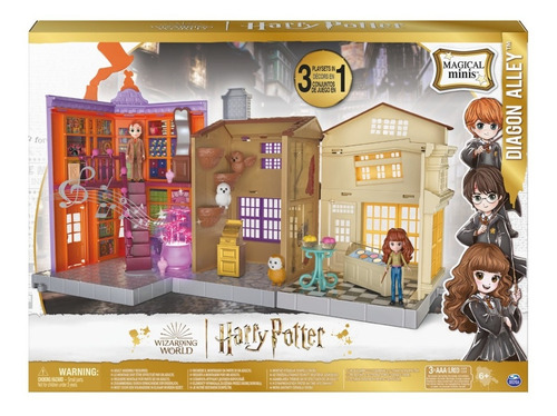 Playset Wizarding World: Harry Potter Diagon Alley 3 In 1