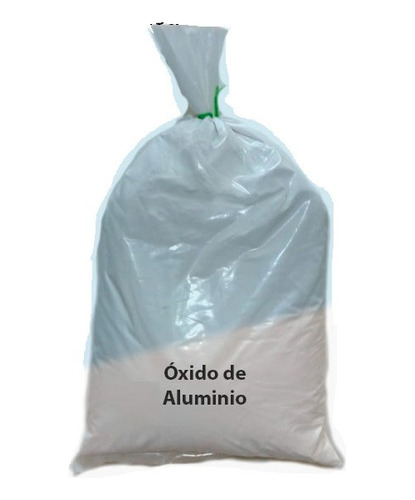 Polvo Esmeril Óxido De Aluminio Blanco 2 Kg Distintas Mallas