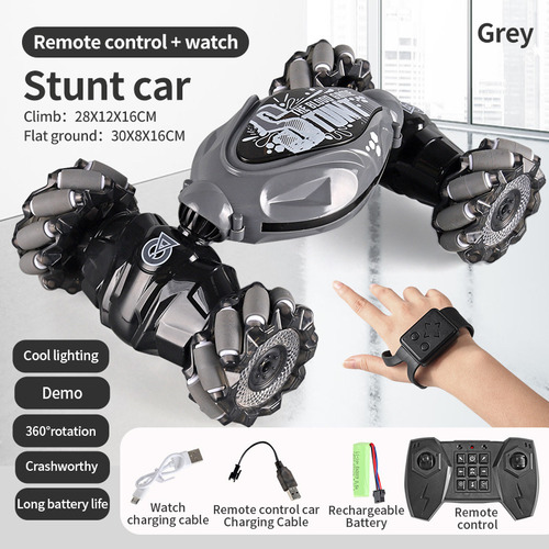 Carrito Rc Con Control Remoto Acrobático Con Control Remoto