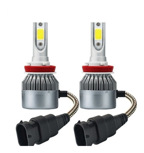 Imagem 5 de 10 de Kit Farol Milha Neblina + 2 Super Led Amarok 2010 2012 2013