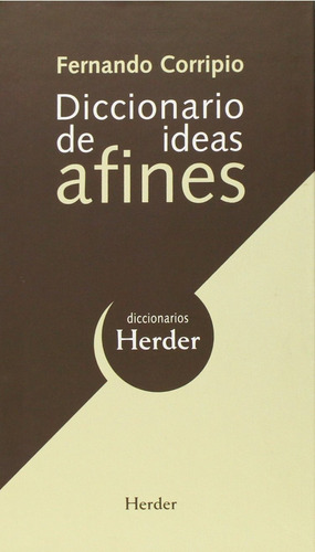 Diccionario De Ideas Afines. Fernando Corripio