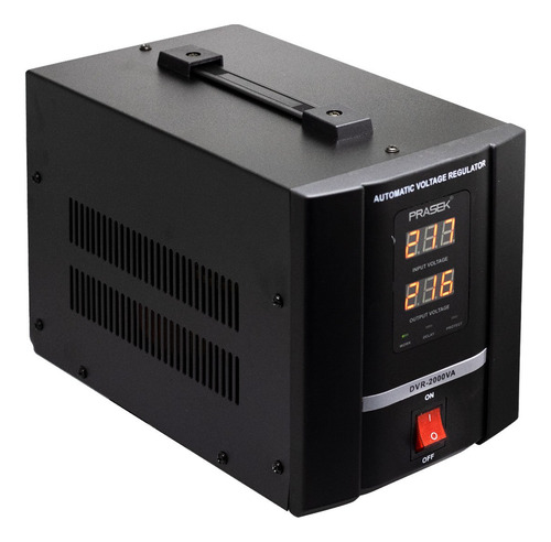 Estabilizador De Voltaje Servomotor 2000va Dvr-2000va Prasek