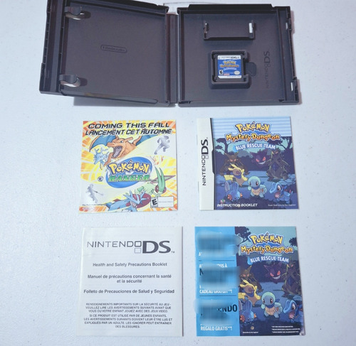 Pokemon Mystery Dungeon Blue Rescue Team Nintendo Ds (Usado)