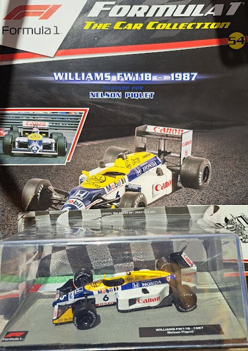 Formula 1 Williams Fw11b Nelson Piquet