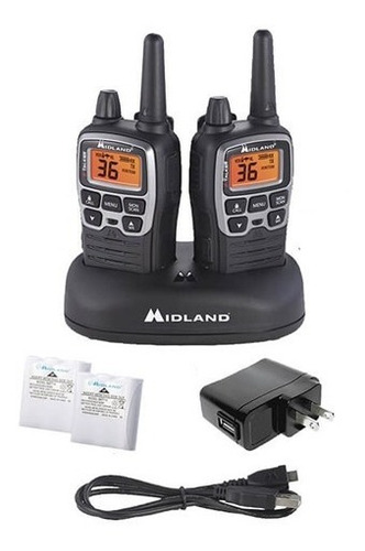 Handy Radio 2 Vias Midland T71 5 Km 36 Canales Seguridad