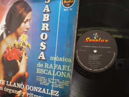 Jaime Llano Gonzalez Sabrosa Music Rafael Escalona Lp Vinilo (Usado)
