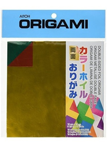 Aitoh Dsf-2 Papel De Origami De Doble Cara 5.875 Pulgadas