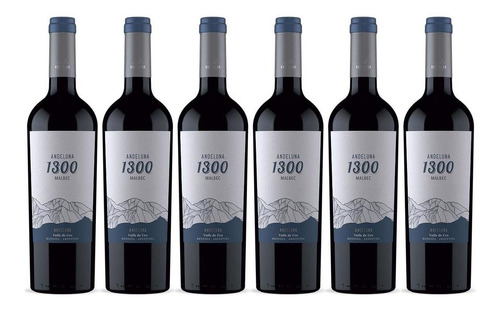 Vino Andeluna 1300 Malbec Tinto 750 Ml Caja X6 Fullescabio