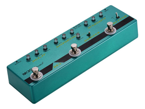 Hefu Pedal De Guitarra Multi-efeitos Tamanho Compacto Para