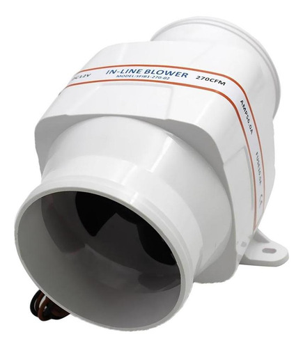 Ventilador De En Línea De Manguera De 4 12v 270 Cfm Barco