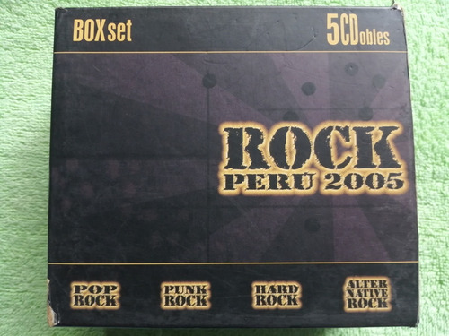 Eam 10 Cds Rock Peru 2005 Zen Tk Libido Mar De Copas Pelo 