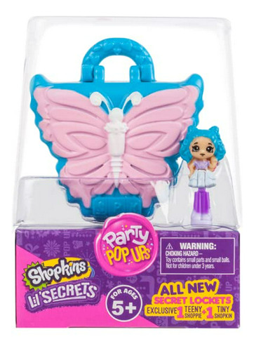 Locket Secreto De Shopkins Lil Secretos - Boutique De Uñas 