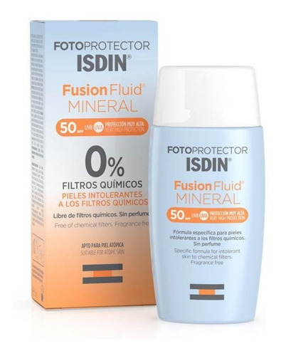 Isdin Fotoprotector  Fusion Fluid Mineral Spf50+