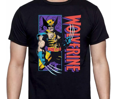 Wolverine - Comic- Animación - Polera - Cyco Records