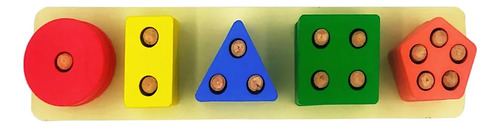 Rompecabezas Bloques De Madera Para Niños, Juegos Didactico