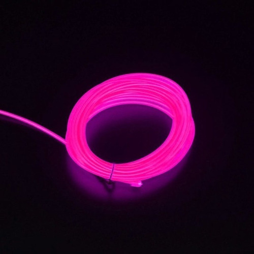 Tira Cinta Led Neon Flash Flexible Fluor 1 Mts A Pila 