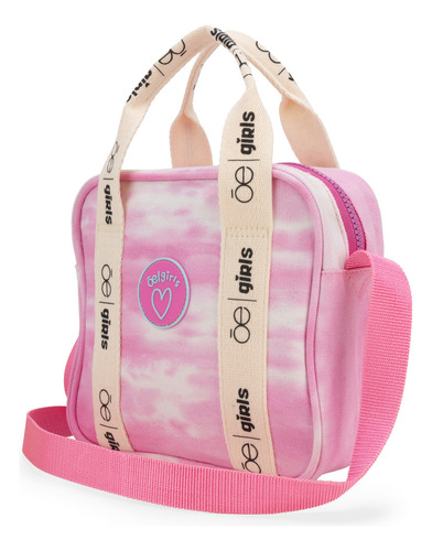 Bolsa Niñas Satchel Cloe Laxeli Mediano Color Rosa