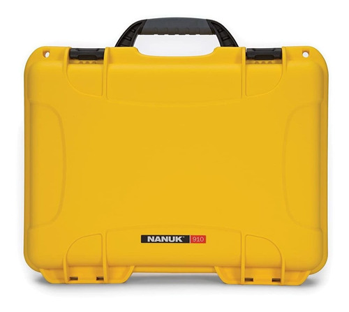 Nanuk 910 Funda Rígida Impermeable Vacía - Amarillo