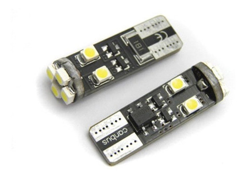 Lâmpada Led Pingo T10 Com Canbus 8 Smd 3528 Shocklight