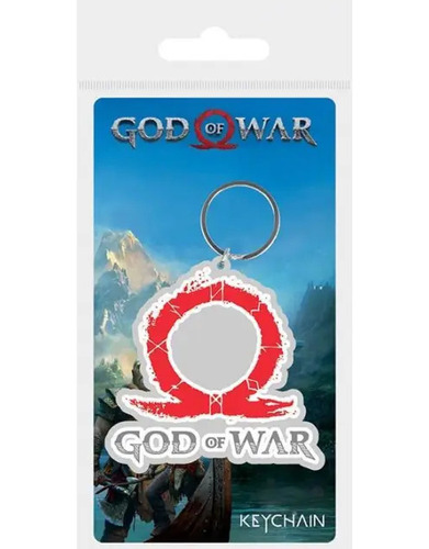 God Of War - Logo - Llavero De Goma - Darkside Bros