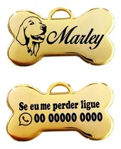 Comprar Placa Identificação Nome Telefone Gravado Laser Pit Bull Pet