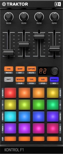 Controlador Native Instruments Traktor Kontrol F1