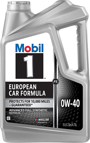 Lubricante Mobil 1 0w40 European Car Formula - 3x5 Litros