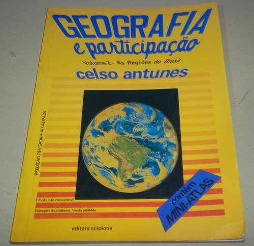 Geografia E Participação   - Volume 2 - Celso Antunes