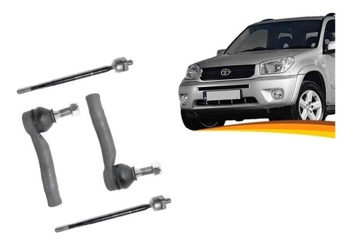 Brazo Axial Toyota Rav4 2000 2006 + Terminales Kit X 4