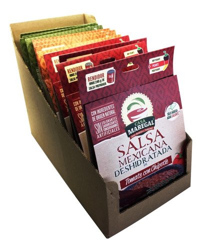 Imagen 6 de 6 de Salsa Mexicana Deshidratada: Salsa Verde, Chipotle, Habanero