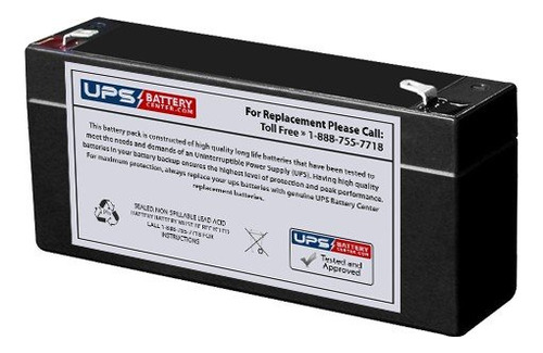 Universal Ub634 6 V 3.2 Ah Sealed Lead Acid Bateria Repuesto