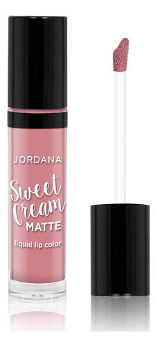 Jordana Crema Dulce Mate Líquido Color 01 Crème Brulee