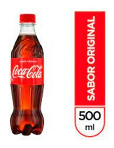 Coca Cola Sabor Original Botella 500 Ml Pack X 6 Unidades