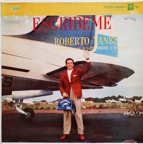 Roberto Yanes Con Lucio Milena Y Orquesta - Escribeme X Lp