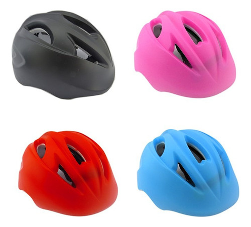 Casco Niños Bicicleta Patineta Skate Acolchado Tipo Urbano