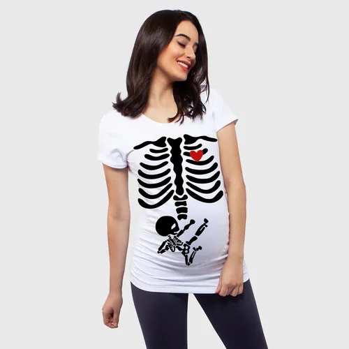 Remera embarazada estampada hotsell