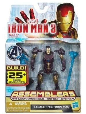 Figura Iron Man Assemblers Stealth Tech 3 3/4 C10