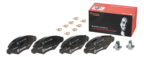 Balatas Delanteras Low Metal Citroen C2 1.4 06-06 Brembo 