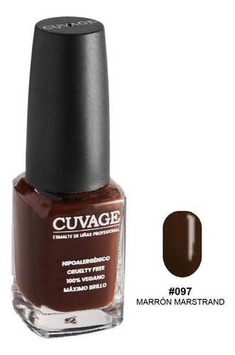 Esmaltes De Uñas Tradicional Sin Tacc Cuvage Pro Keratine C Color #097 Marron mastrand