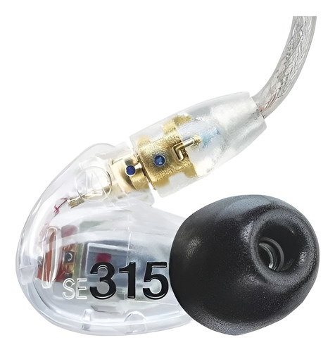 Lado Der Se315-cl Audífono Rpe315-cl-right Shure Color Transparente