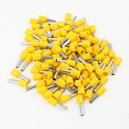 100 Piezas Terminal Tipo Ferrul Calibre 12 Ferrules P/ Cable