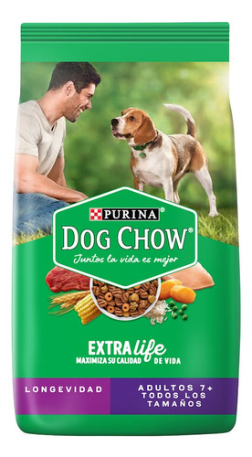 Dog Chow Longevidad X  3 Kg 