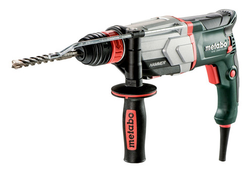 Rotomartillo electroneumático Metabo KHE 2860 Quick verde frecuencia de 50Hz con 880W de potencia 220V