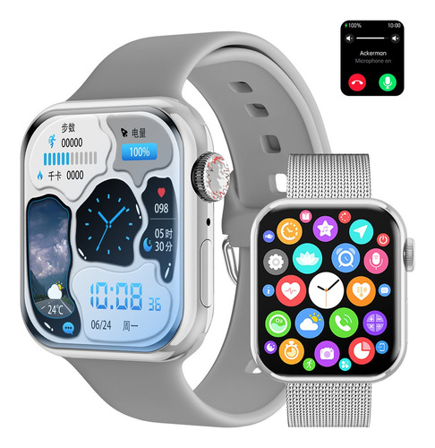 Smartwatch Impermeable Con Llamada Por Bluetooth Para iPhone