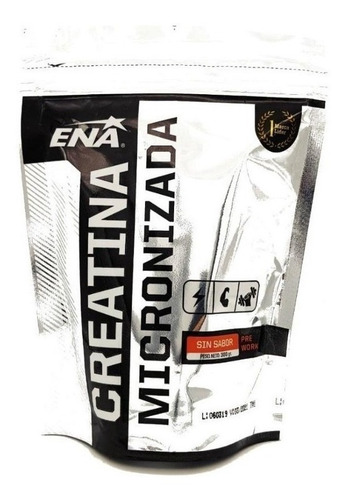 Imagen 2 de 5 de Creatina Micronizada 300gr Ena X 3 Unidades