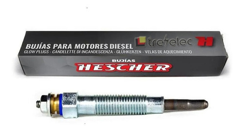 Bujia Incandescenteprecalentamiento Hescher Diesel Mitsubishi L200 Montero 2.8 (06-1997 A 12-2007)