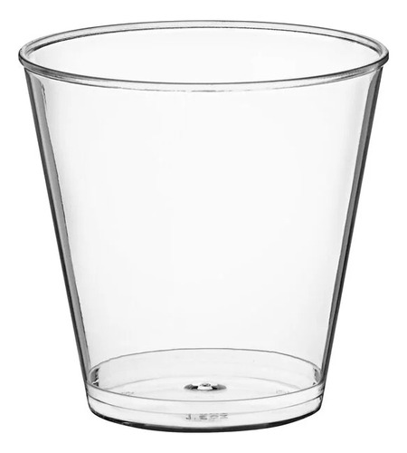 Vaso Shot Acrilico De 1,5 Oz X 50 Und + 50 Cucharitas