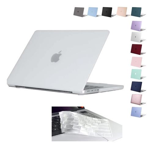 Carcasa Protector + Teclado Para Macbook Pro 14 M1 M2 M3