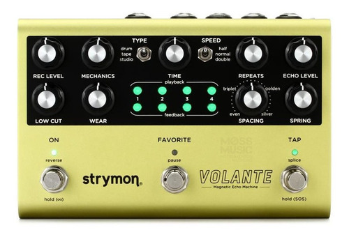 Pedal Strymon Volante Magnetic Echo Novo Lacrado! Nf